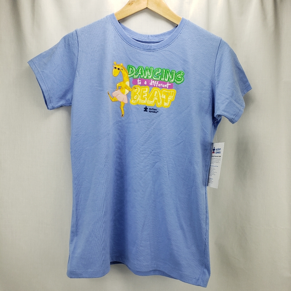Autism Dancing To A Different Beat T-Shirt  Kids XL 14/16 NWT